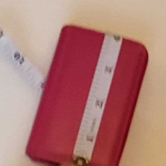 Hot Pink Cardholder Card Wallet Magnetic Flap Closure - Picture 4 of 5